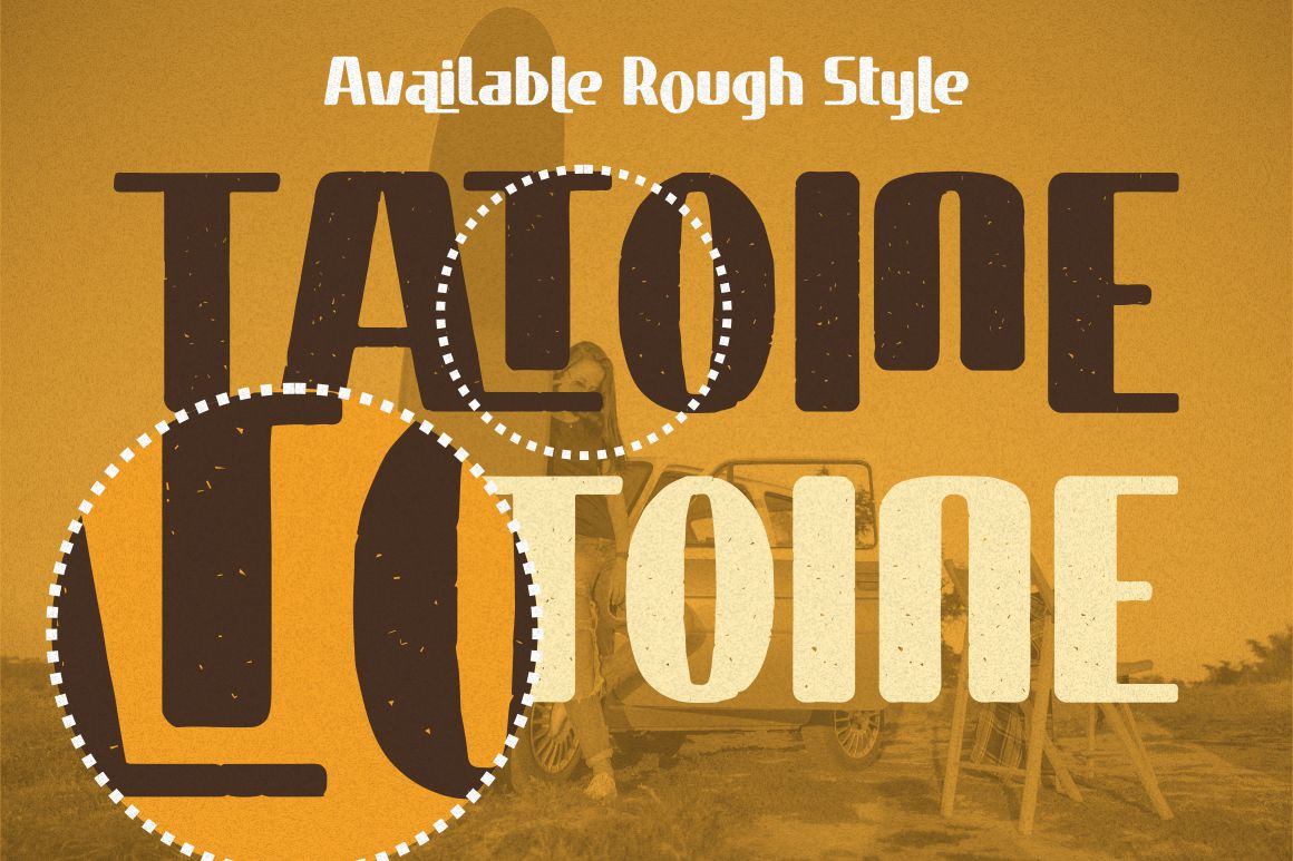 Aloalla - Decorative Retro Sans