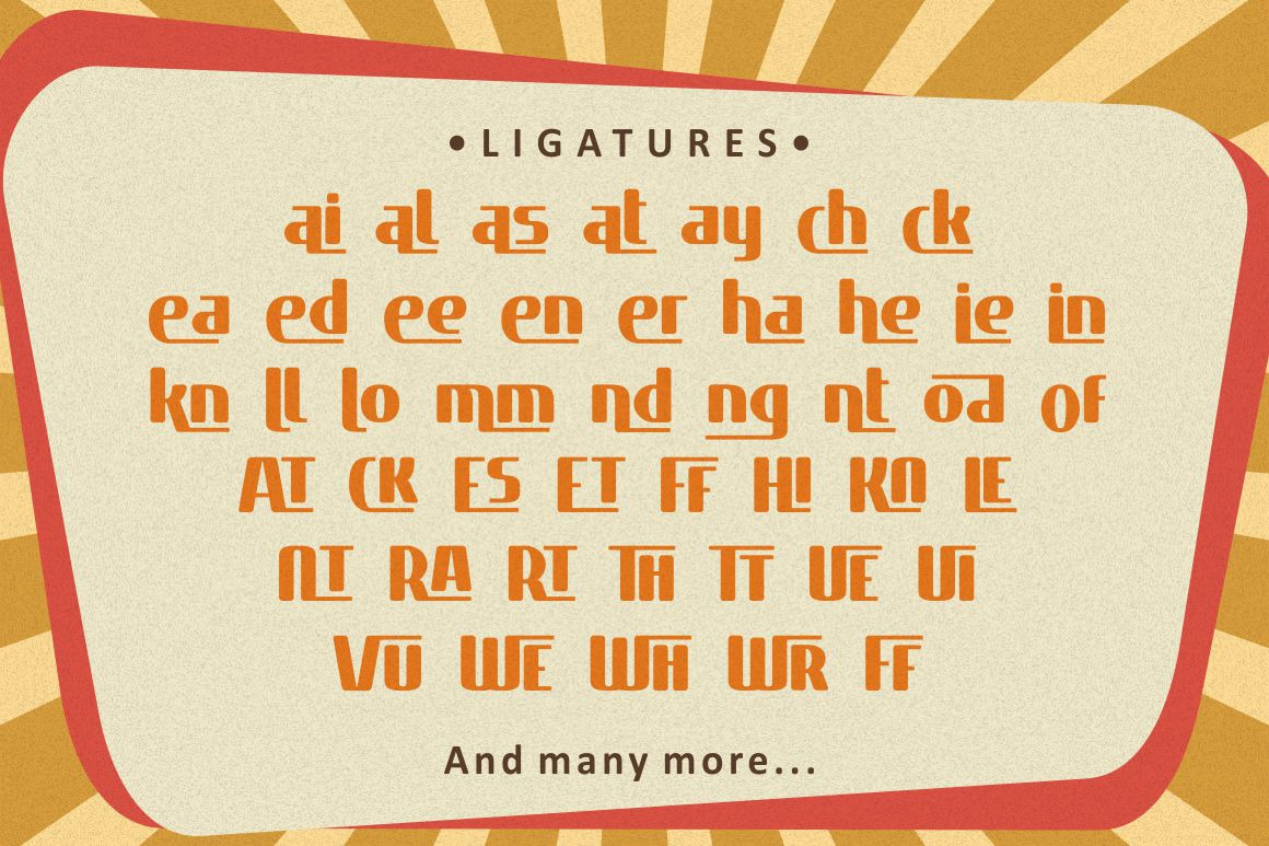 Aloalla - Decorative Retro Sans Aloalla - Decorative Retro Sans