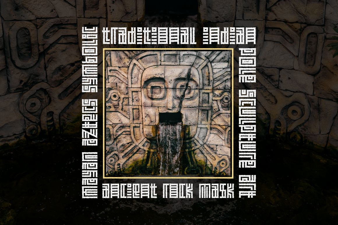 Ancient Totem - Ethnic Tribal Font