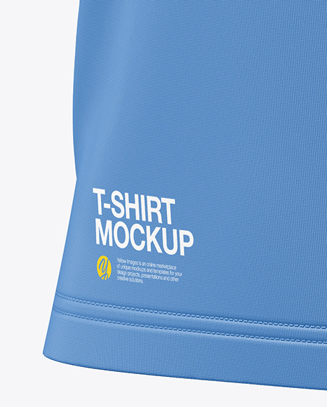 T-Shirt Mockup - Half Side View