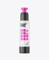 50ml Frosted Glass Cosmetic Bottle Mockup 50ml Frosted Glass Cosmetic Bottle Mockup