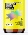 150ml Amber Bottle Mockup