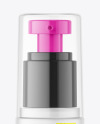 15ml Frosted Glass Cosmetic Bottle Mockup