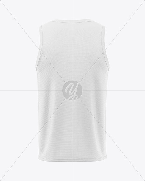 Basketball Jersey Mockup - Back View