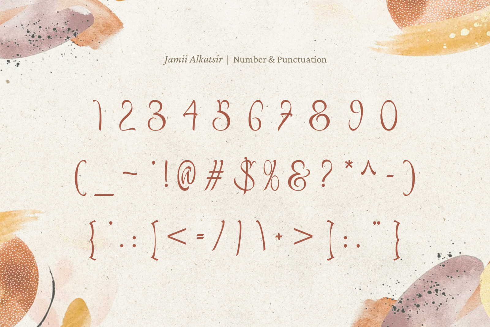 Jamii Alkatsir Font