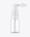 Frosted Clear Spray Bottle Mockup