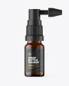 Amber Spray Bottle Mockup