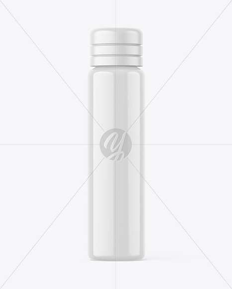 Glossy Bottle Mockup