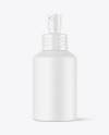 120ml Matte Cosmetic Bottle w\ Pump Mockup 120ml Matte Cosmetic Bottle w\ Pump Mockup