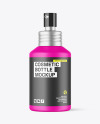 120ml Matte Cosmetic Bottle w\ Pump Mockup 120ml Matte Cosmetic Bottle w\ Pump Mockup