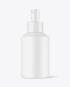 120ml Ceramic Cosmetic Bottle w\ Pump Mockup