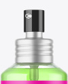 120ml Clear Glass Cosmetic Bottle w/ Pump Mockup