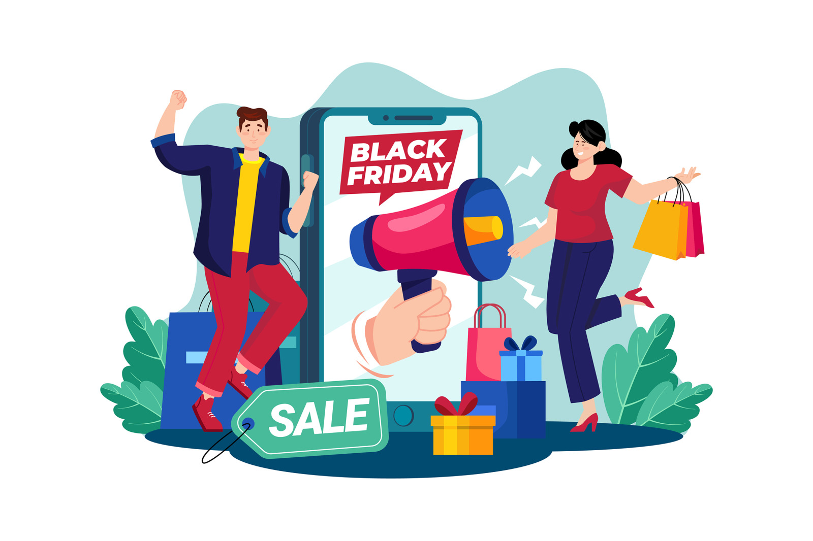 M531_Black Friday Illustration Pack