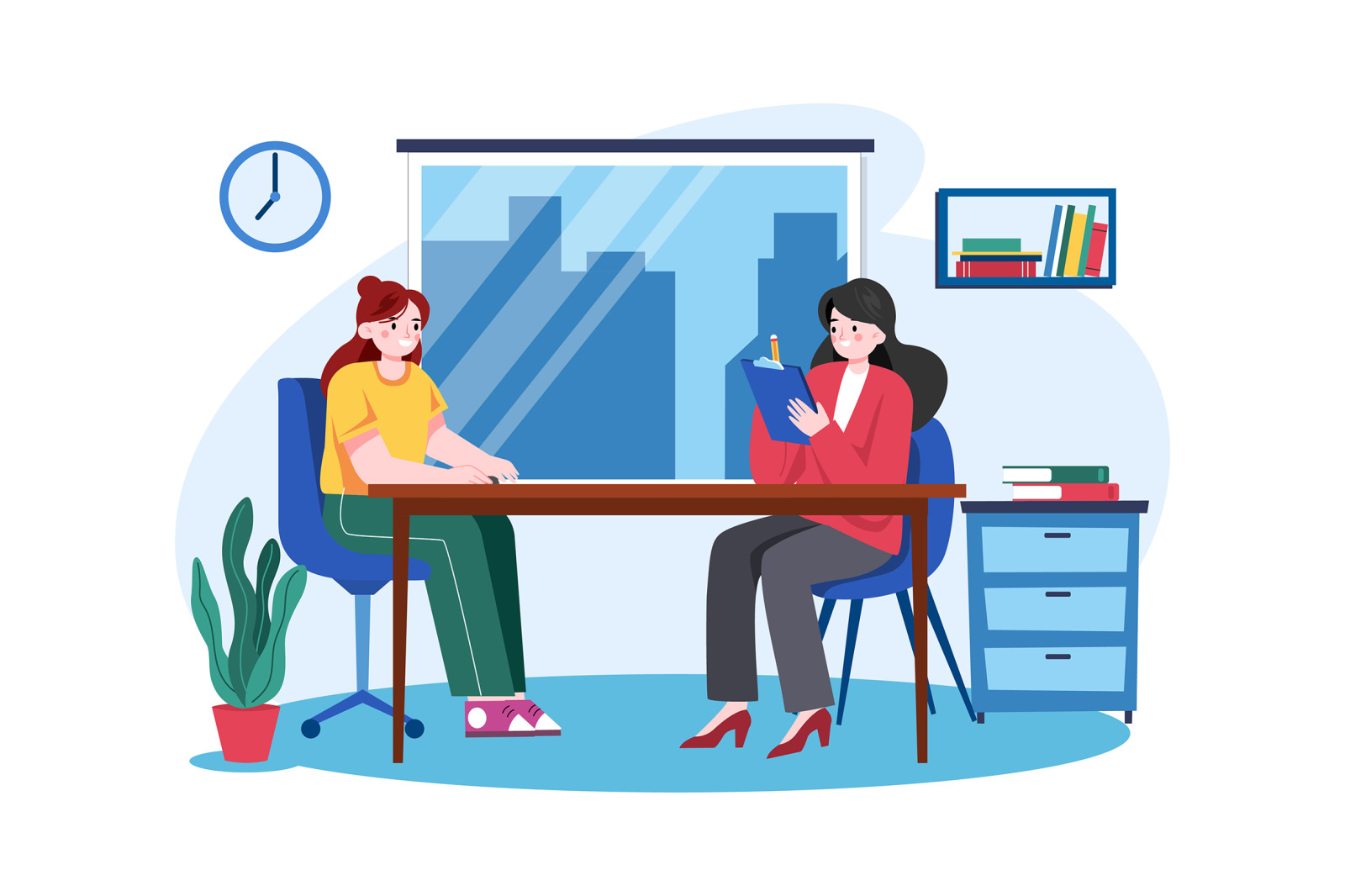 M528_Interview & Hiring Illustration Pack M528_Interview & Hiring Illustration Pack