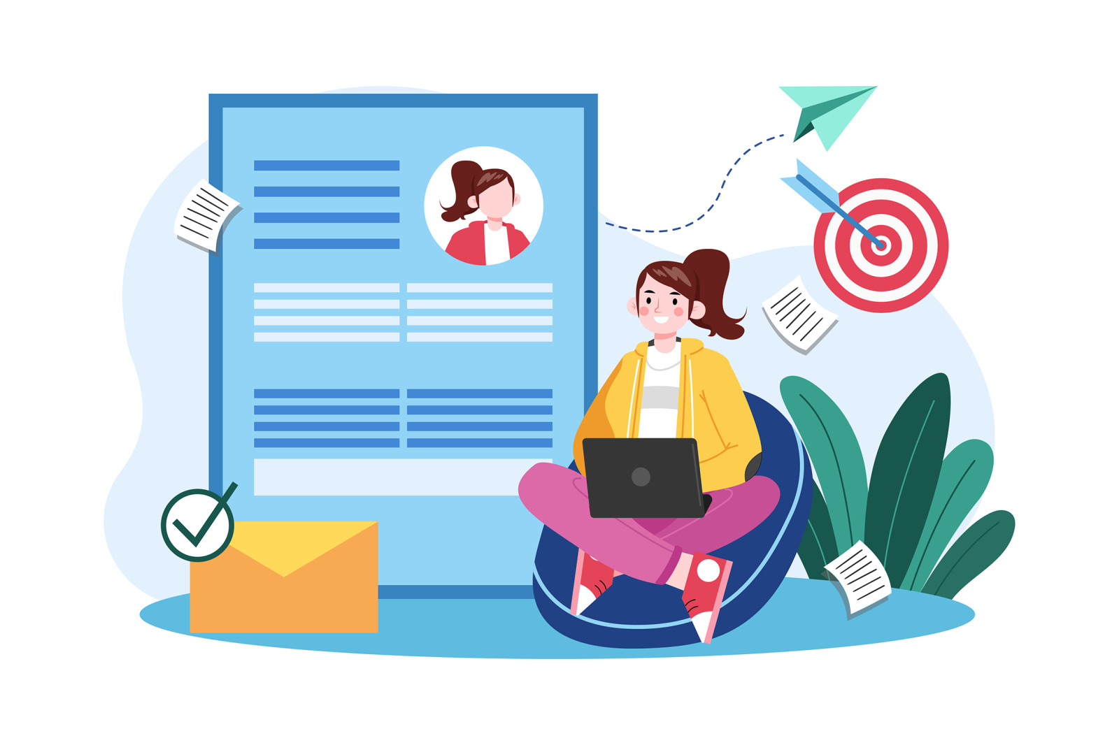 M528_Interview & Hiring Illustration Pack M528_Interview & Hiring Illustration Pack