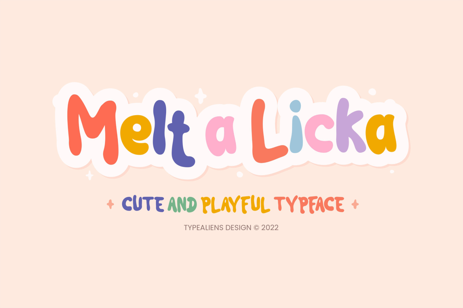 Melt a Licka Font