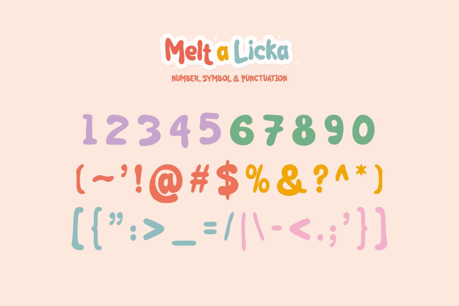 Melt a Licka Font