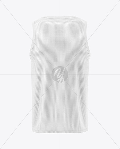 Basketball Jersey Mockup - Back View