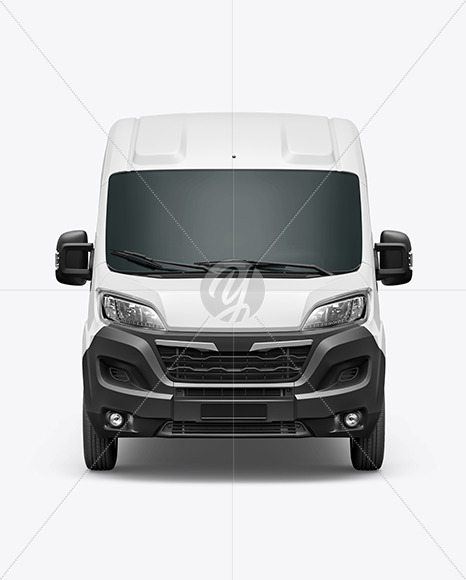 Panel Van Mockup - Front View