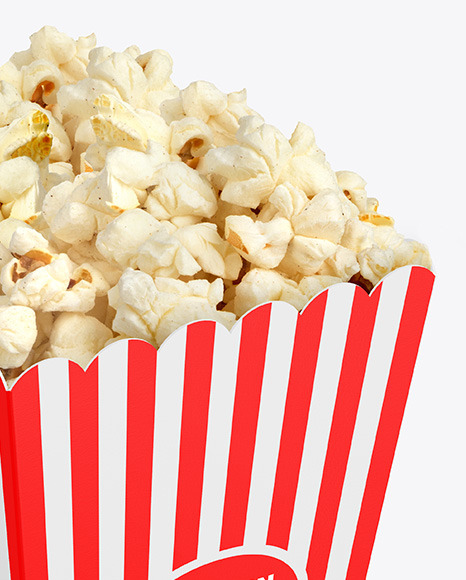 Popcorn Bag Mockup