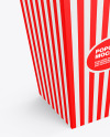 Popcorn Bag Mockup