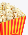 Popcorn Bag Mockup