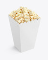 Kraft Popcorn Bag Mockup