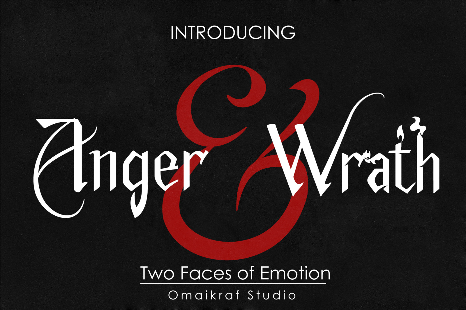Anger And Wrath Font Anger And Wrath Font