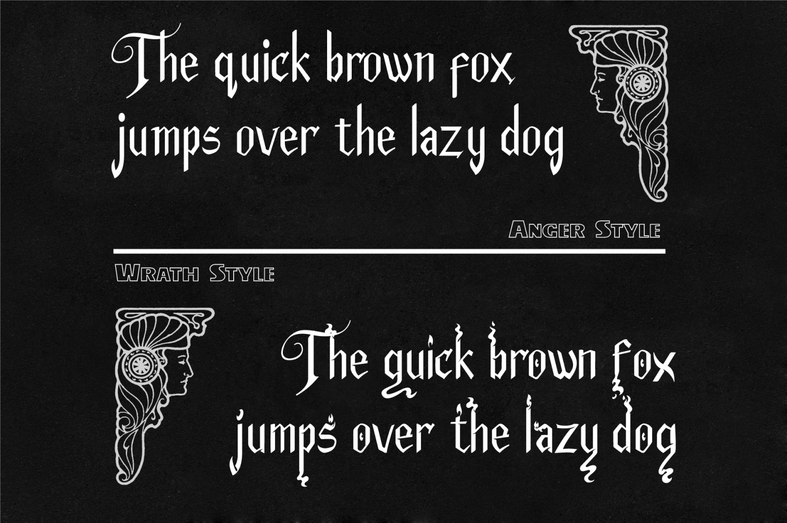 Anger And Wrath Font