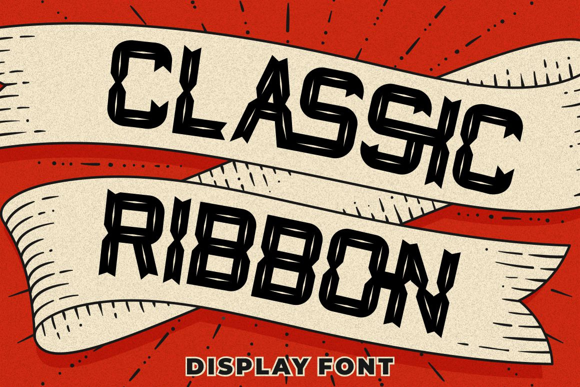Classic Ribbon - Display Font Classic Ribbon - Display Font