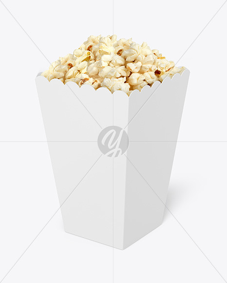 Popcorn Bag Mockup