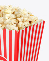 Popcorn Bag Mockup