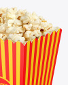 Popcorn Bag Mockup