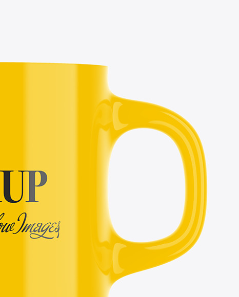 Glossy Cup Mockup