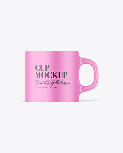 Matte Cup Mockup - Photorealistic