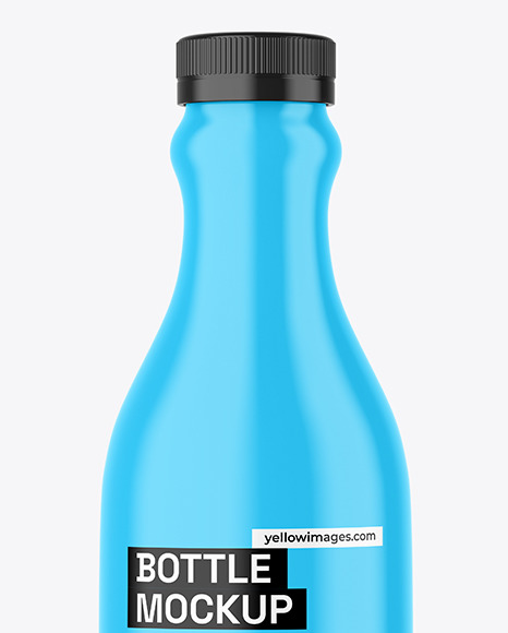 Glossy Sauce Bottle Mockup