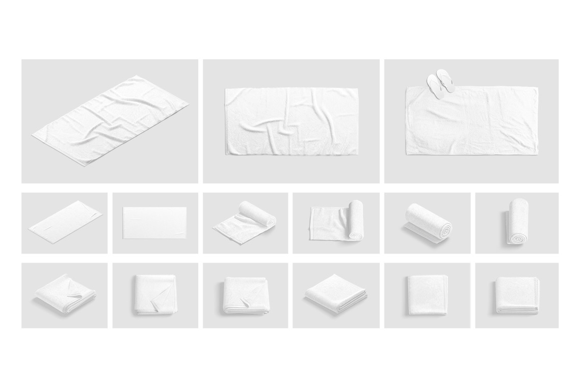 Towel Mockups Bundle Towel Mockups Bundle