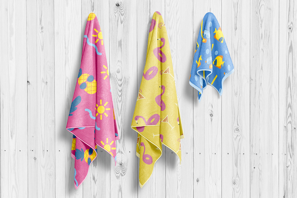 Towel Mockups Bundle Towel Mockups Bundle
