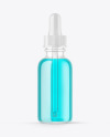 Clear Glass Dropper Bottle Mockup