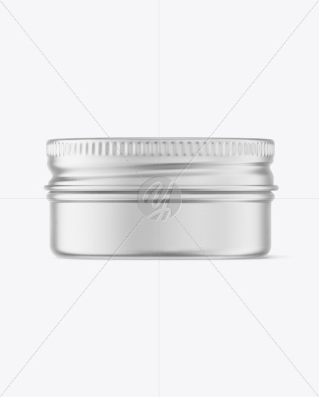 Metallic Jar Mockup