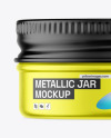 Metallic Jar Mockup