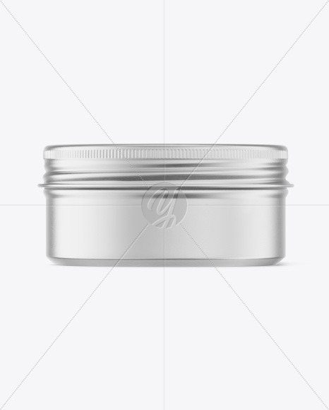 Metallic Jar Mockup