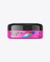 Plastic Cosmetic Jar Mockup Plastic Cosmetic Jar Mockup