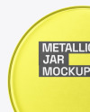 Metallic Jar Mockup