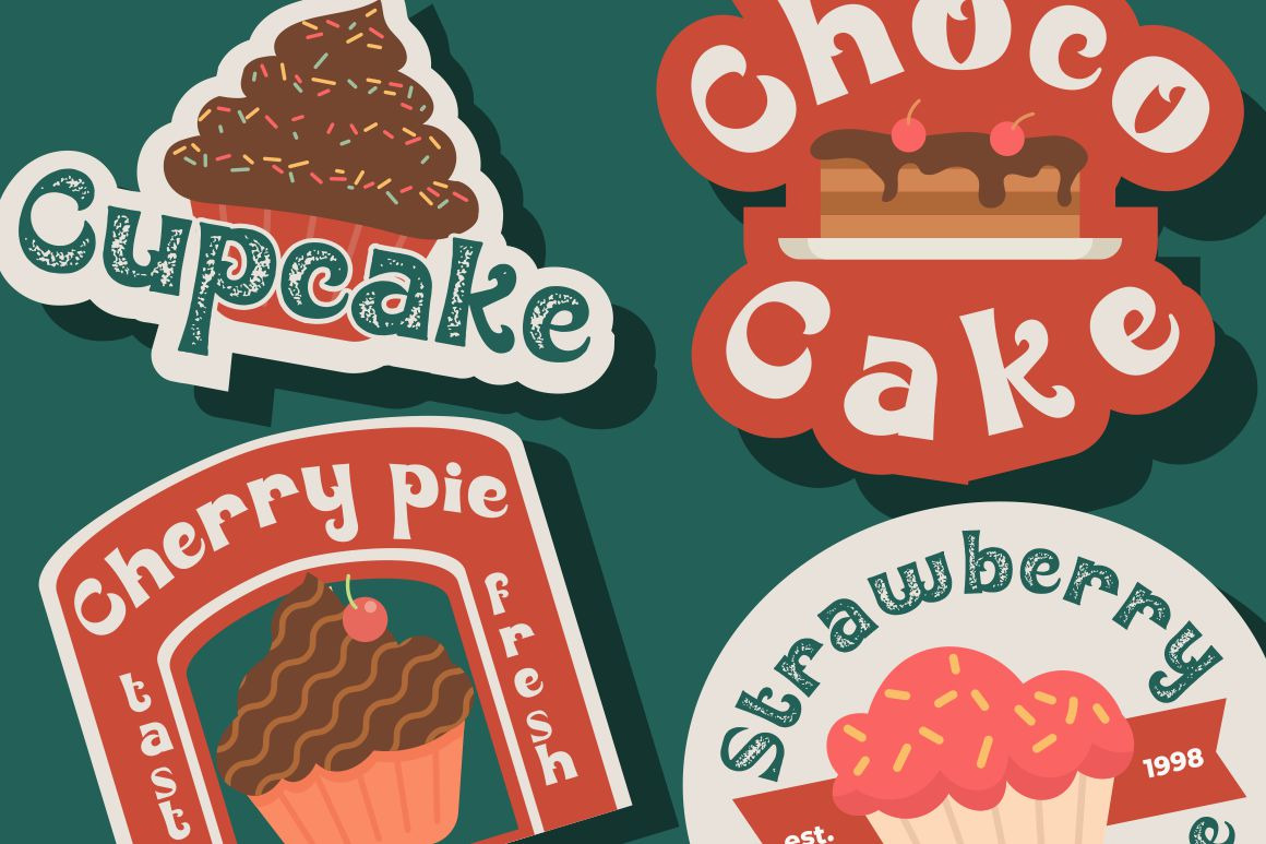 Elastic Heart - Display Vintage Font Elastic Heart - Display Vintage Font