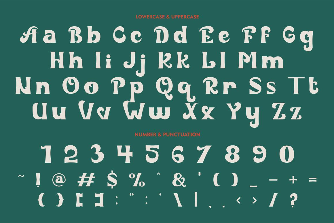 Elastic Heart - Display Vintage Font Elastic Heart - Display Vintage Font