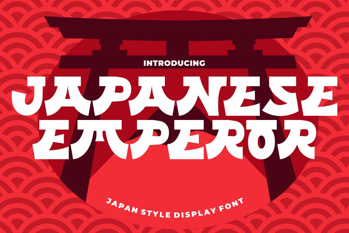 Japanese Emperor - Japan Style Font Japanese Emperor - Japan Style Font
