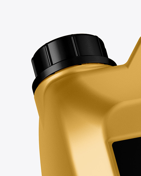 Metallic Jerrycan Mockup