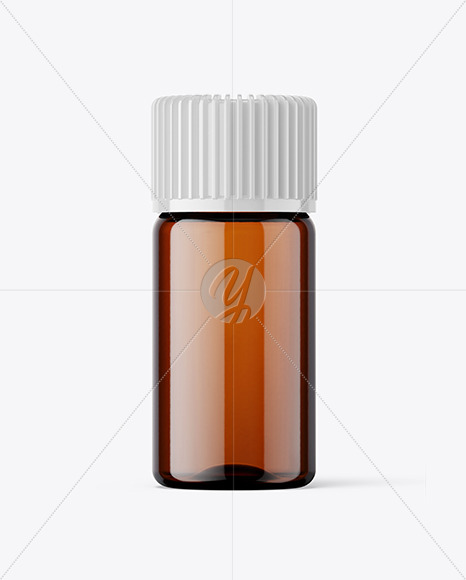 3ml Amber Essential Bottle Mockup