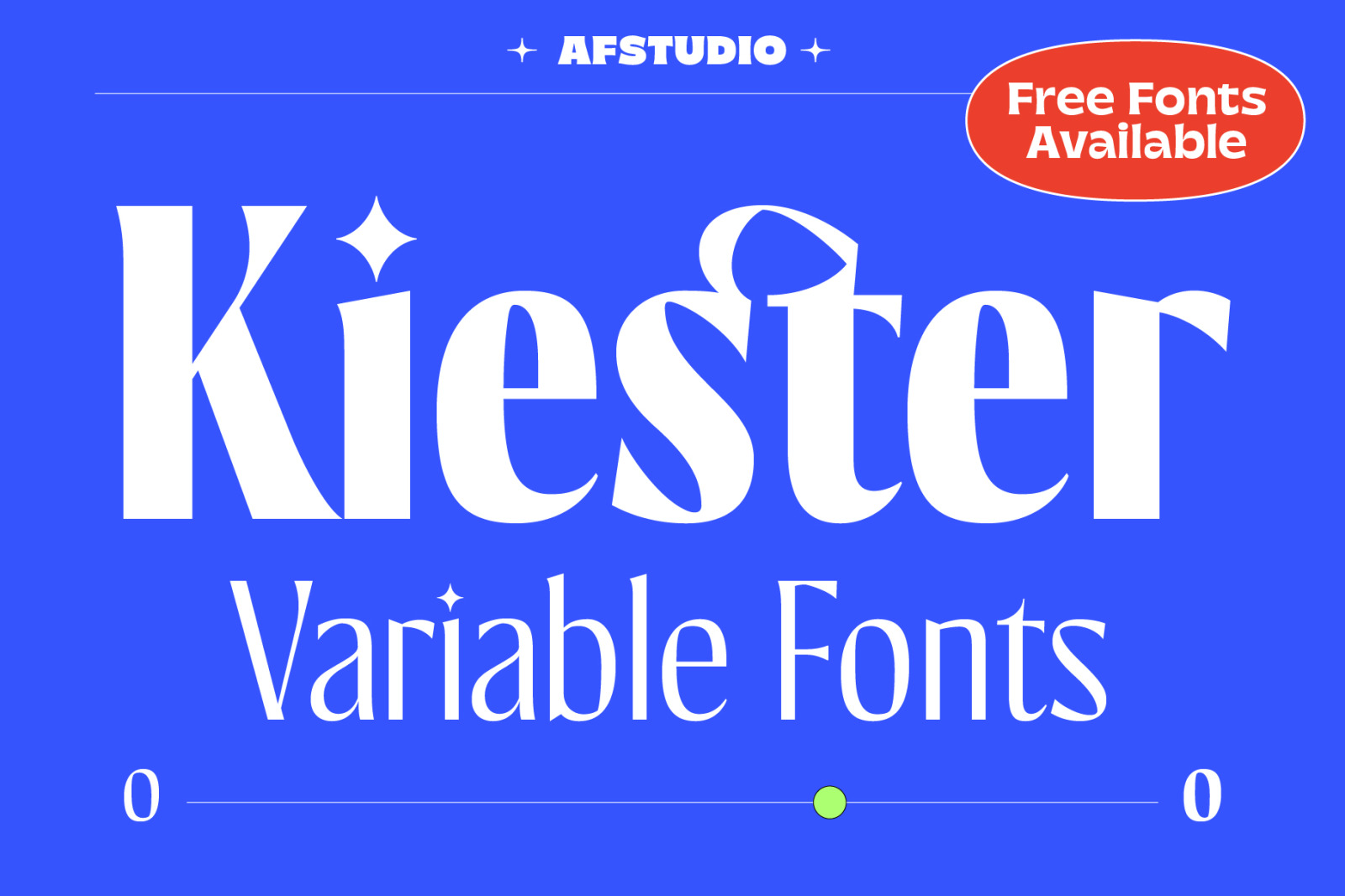 Kiester - Variable Fonts